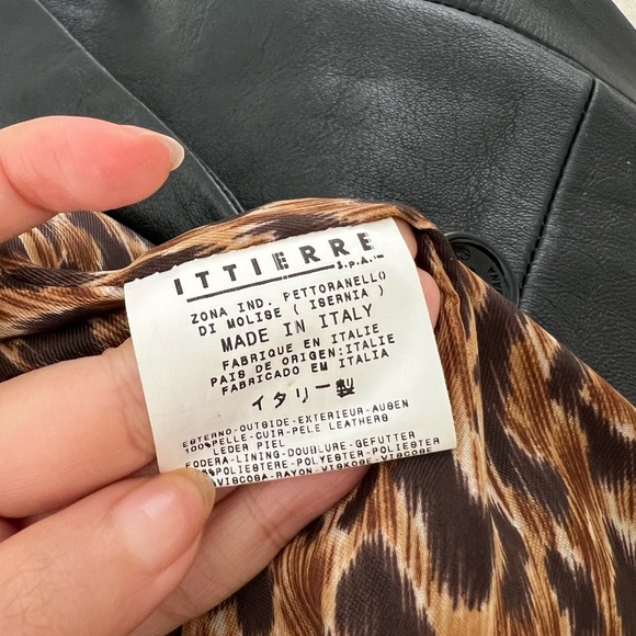 Dolce & Gabbana Leather Blazer in Black - Picture 6 of 7